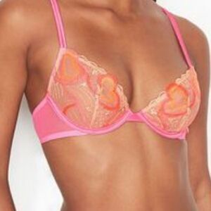 Victoria's Secret Lace Unlined Demi Bra